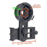 Universal Quick Digiscoping Smartphone Adapter - Universal Smartphone Mount for Binoculars Monocular Spotting Scopes Telescopes Microscope