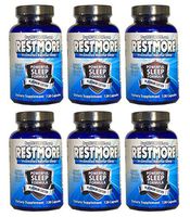 RESTMORE (360 Day) Natural Sleep Aid - Organic, Vegan & Gluten Free Healthy for Deep Sleep & Cure Insomnia