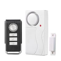 Home Security Door Window Siren Magnetic Sensor Alarm Warning System Wireless Remote Control Door Detector Burglar Alarm with Battery