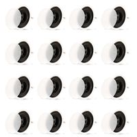 Theater Solutions CS83C in Ceiling 3-Way 8" Speakers Surround Sound Home Theater 8 Pair Pack
