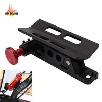 Auto Aluminum Roll Bar Fire Extinguisher Mount Holder Bracket For Jeep Wrangler JK TJ CJ Rubicon JL 2018-2020 UTV Polaris RZR Fire Extinguisher Quick Release Tool Mount)