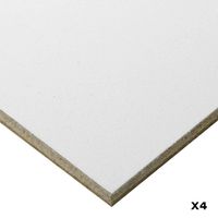 Ampersand Gessobord for Acrylic, Oil and Mixed Media, 1/8 Inch Depth,6X6 Pack of 3