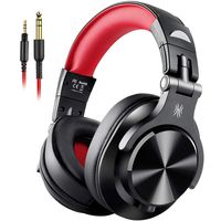 OneOdio Fusion Wired Over Ear Headphones, Studio DJ Headphones with Share-Port, Professional Adapter-Free Monitor Recording & Mixing Headphones with Stereo Sound for Electric Drum Piano Guitar Amp