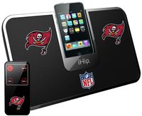 iHip Official NFL - TAMPA BAY BUCCANEERS - Portable iDock Stereo Speaker with Wireless Remote NFV5000TBB