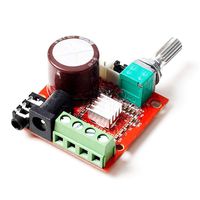 ARCELI PAM8610 Mini Power Amplifier Board Spike TDA2030 12V 10W Pure Class D Stereo Amplifier