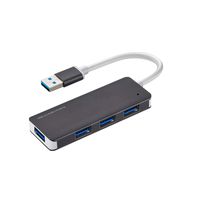 AntKeet USB 3.0 Hub, 4 Ports Aluminum USB 3.0 Data Hub, Slim and Portable, Compatible for MacBook Air, Mac Mini, iMac Pro, Microsoft Surface, Notebook PC, USB Flash Drives, Mobile HDD, and More