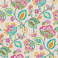 Jillson & Roberts Bulk Gift Wrap, Deco Floral, Full Ream 833' x 30"