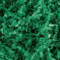 Crinkle Cut Paper Shred Filler (1 LB) for Gift Wrapping & Basket Filling - Green | MagicWater Supply