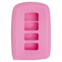 Keyless2Go New Silicone Cover Protective Case for Smart Prox Keys with FCC HYQ14FBA - Pink