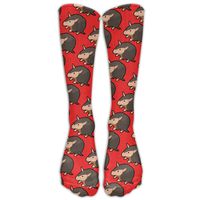 Mens&Womens Armadillo Cartoon Cute Novelty Crew Socks Athletic Socks Long Tube Stockings One Size Fits All