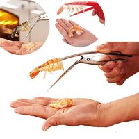 Shrimp Deveiner Tool Shrimp Cleaner Knife Premium Stainless Steel Prawn Peeler Kitchen Tools (Stainless Steel)