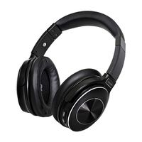 Over Ear Active Noise Cancelling Bluetooth Headphones, Ralyin ANC Wireless Headset Earbuds with Mic Hi-Fi Sound Deep Bass Earphones for PC TV Cell Phone, 40 Hours Long Battery Life