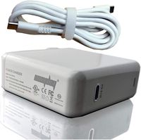 EASYDAY 61W USB C Power Adapter, USB Type C PD Wall Charger Brick for Thunderbolt 3 Charger Port MacBook Pro with 1.5M USB C-C Cable