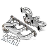 DNA MOTORING HDS-F15086-50L-LT Pair Stainless Steel 4-1 Shorty Exhaust Manifold Header Replacement