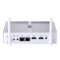 Desktop Computer Fanless Mini PC Windows 10 OEM/Linux with Intel Quad Core N3150 Partaker B5 WiFi 300Mbps 8G RAM 128G SSD