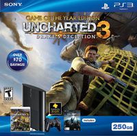 PS3 250GB Uncharted 3: Game of the Year Bundle