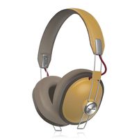 PANASONIC Retro Wireless Headphones with Bluetooth connectivity and up to 24-Hour Playback - RP-HTX80B-C - Over the Ear Headphones (Dijon)
