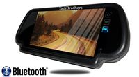 TadiBrothers 7 Inch Mirror with Touchscreen and Bluetooth