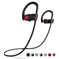 Bluetooth Headphones, Letsfit Wireless Headphones, IPX7 Waterproof Sports Earphones Gym Running, HD Stereo Headset w/Mic, 8 Hours Battery Noise Cancelling Bluetooth Earbuds