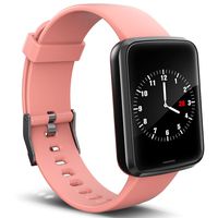 Lintelek Smart Watch, Smartwatch Blood Pressure Monitor, Fitness Tracker HR with Sleep Monitor Compatible with iPhone, Samsung and Android Phones for Men, Women and Gifts