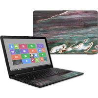 MightySkins Skin Compatible with HP 15t Laptop 15.6" (2017) - Grunge Marble | Protective, Durable, and Unique Vinyl Decal wrap Cover | Easy to Apply, Remove, and Change Styles | Made in The USA