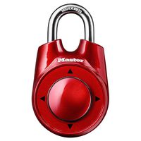 Master Lock 1500iD Locker Lock Set Your Own Directional Combination Padlock, 1 Pack, Assorted Colors