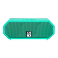 Altec Lansing IMW457-MT-ECOM Jacket H2O 2 Bluetooth Speaker, IP67 Waterproof, Shockproof And Snowproof Rated And It Floats Rating, 8 Hours Of Battery, Ultra Portable,  Compact Design, Mint
