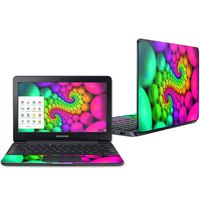 Mightyskins Skin Compatible with Samsung Chromebook 3 11.6" - Hallucinate | Protective, Durable, and Unique Vinyl Decal Wrap Cover | Easy to Apply, Remove, and Change Styles | Made in The USA