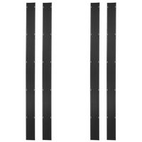 Black Ice SKI-G96-4 8' Snowmobile Ski Carbide Glide Protector (4 Sections, 32' Total)