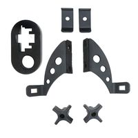 EAG Jack Mount Hood Hinge Bracket Fit for 2007-2018 Jeep Wrangler JK