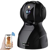 Wireless 1536P Security Surveillance Camera,HD Home Indoor IP Camera with Two-Way Audio/PTZ for Baby/Elder/Pet Monitor