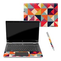 MightySkins Skin Compatible with Pavilion x360 14" (2018) - Bright and Happy | Protective, Durable, and Unique Vinyl Decal wrap Cover | Easy to Apply, Remove, and Change Styles | Made in The USA