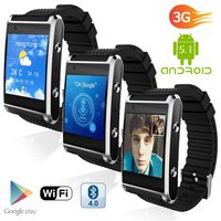 Indigi Swatch-D6-08 3G GSM Unlocked Smart Watch & Phone Android 5.1 OS Wi-Fi + GPS(Maps) + Google Play + Pedometer