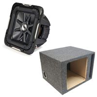 Kicker 11S10L74 Solobaric L7 Subwoofer Single 10" Vented Sub Enclosure Box New