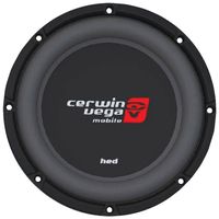 CERWIN-VEGA MOBILE HS102D HED DVC Shallow Subwoofer (10, 2ohm ) - ONE YEAR