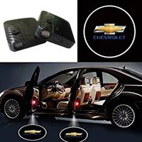 SOONDAR Car Door Lights for Chevrolet Upgraded Universal Senseor Car Door Led Logo Projector Light (2PCS)