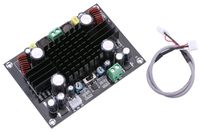 Yeeco Audio Amplifier Board 12V 24V 150W Mono Channel Digital Audio Power Amplifier Board Stereo Audio AMP Board Subwoofer for DIY Sound System Component