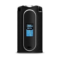 IT'S A SKIN Decal Vinyl Wrap for VooPoo VMate 200w Mod Vape Sticker Sleeve Cover/Carbon Fiber Carbon Fibre Graphite