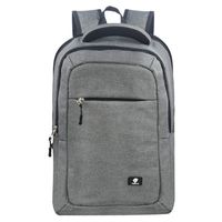 Slim Laptop Backpack for Women, Men, Teens, Boys, Girls by Fenrici, Deep Side Pockets, Fits 17 Inch Notebook, Durable, Suitable for College, School, Business, Travel, Supporting a Great Cause (Grey)