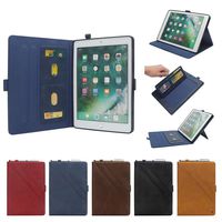 Vacio iPad Air 3 2019 / iPad Pro 10.5" 2017 Case, Luxury Multifunction Business PU Leather Magnetic Case Lightweight Stand Smart Case Cover Compatible for iPad Air 3/iPad Pro 10.5"-Dark Blue