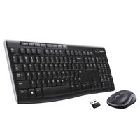 Logitech Wireless Combo MK270 - Keyboard and mouse set - 2.4 GHz - Spanish