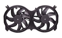 Bapmic 21481-3JA0E Radiator & Condenser Cooling Fan for Nissan Pathfinder Infiniti QX60 13-19