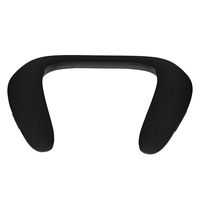 New GROOVX VR Bluetooth Wearable Speaker with Microphone (Wireless) Personal Travel Neck Headphones with Surround Stereo Sound | Portable, Lightweight | Quick Rechargeable