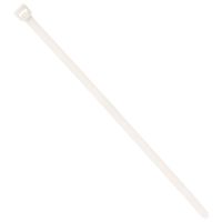 Panduit PRT1.5S-C Pan-Ty Releasable Cable Tie, Nylon 6.6, Standard Cross Section, Plenum-Rated, Curved Tip, 50lbs Min Tensile Strength, 1.5" Max Bundle Diameter, .052" Thickness, .190" Width, 6.3" Length (Pack of 100)