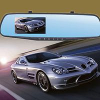 Coohole-1 Backup Camera 7" Mirror Dash Cam 1080P FHD DVR Car Driving Recorder 170°Wide Angle Ship G-Sensor from USA (Black1)