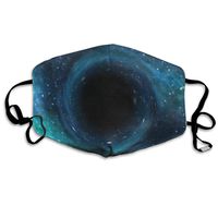 Face Mask Black Hole Cool Cycling Half Face Earloop Mouth Mask for Women