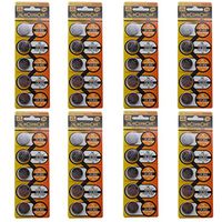 eCoreCell (40pcs) CR2032 5004LC 3V 3 Volt Lithium Single Use Non-Rechargeable Button Coin Cell Battery