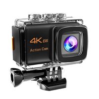 4K Wi-Fi Action Camera External Microphone Remote Control EIS Stabilization Underwater 40M Waterproof Sport Camera Time Lapse with 2X1200mAh Batteries and 20 Accessories
