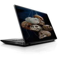 15 15.6 inch Laptop Notebook Skin vinyl Sticker Cover Decal Fits 13.3" 14" 15.6" 16" HP Lenovo Apple Mac Dell Compaq Asus Acer / Hanging Skulls