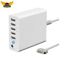 【Updated Version】 Wakeach 85W Wall Charger for MacBook Pro 15 inch Retina (Made Mid 2012-Mid 2015),Replacement for Magsafe 2 Power Adapter T-Tip mbp A1398 A1424 Portable Travel Power Supply